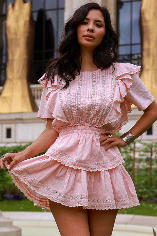 natasha dress pink Windsor Natasha Satin A-Line Formal Dress at Hamilton Place in Chattanooga,  TN