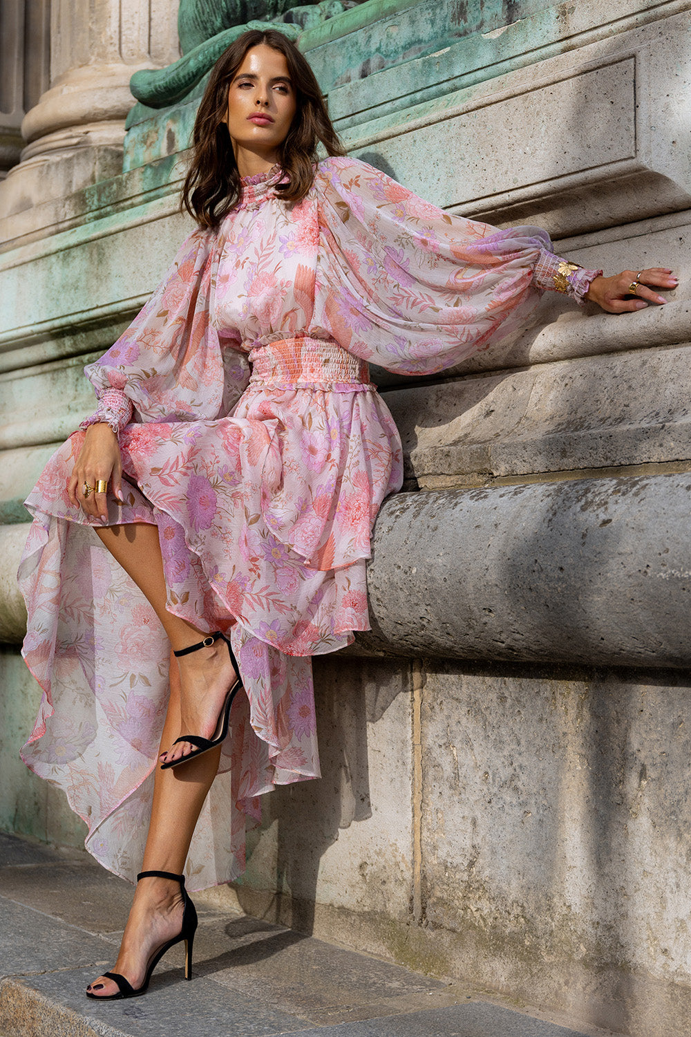 ORCHID DRESS - Powder Blue