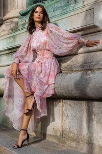 ORCHID DRESS STRAWBERRY PARIS