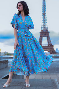 SEYCHELLES DRESS STRAWBERRY PARIS