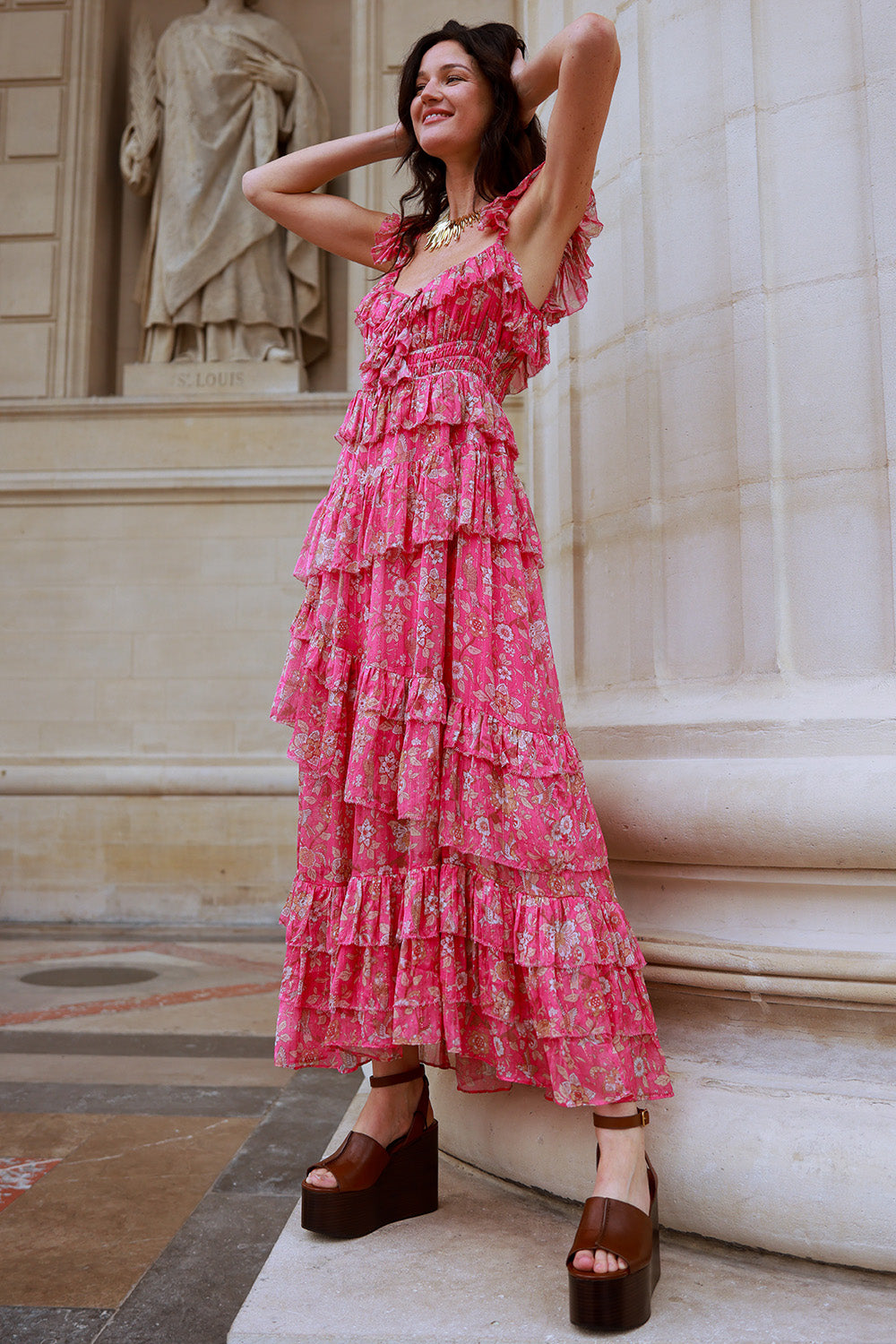 strawberry maxi dress Strawberry Picking Maxi Dress