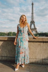 CORINNE DRESS STRAWBERRY PARIS