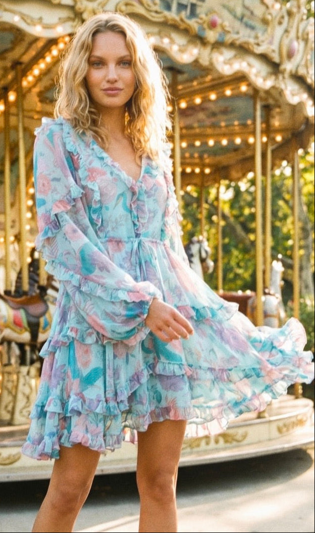SHAILIN PRINTED DRESS