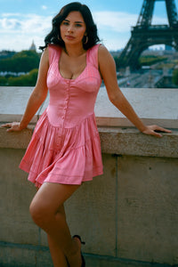 BIARRITZ DRESS STRAWBERRY PARIS