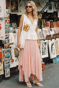 SHAI SKIRT STRAWBERRY PARIS