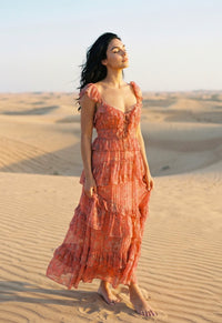 CORINNE DRESS STRAWBERRY PARIS