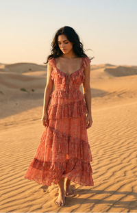 CORINNE DRESS STRAWBERRY PARIS