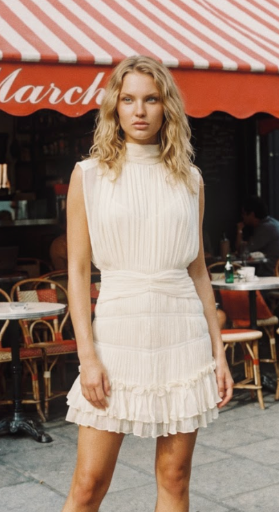 RACHEL SOLID DRESS