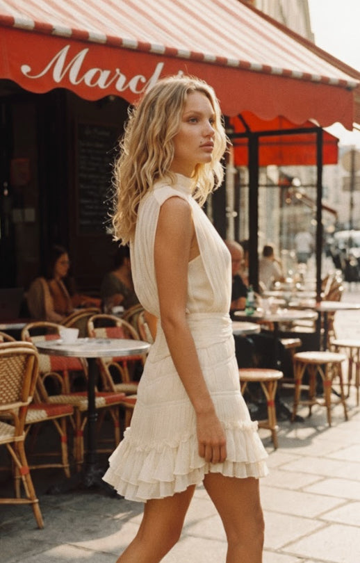 RACHEL SOLID DRESS