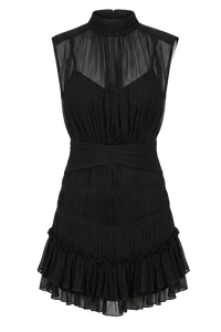 RACHEL SOLID DRESS STRAWBERRY PARIS